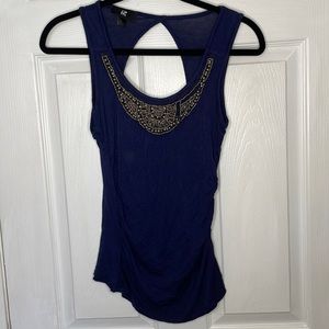 Royal blue tank Small